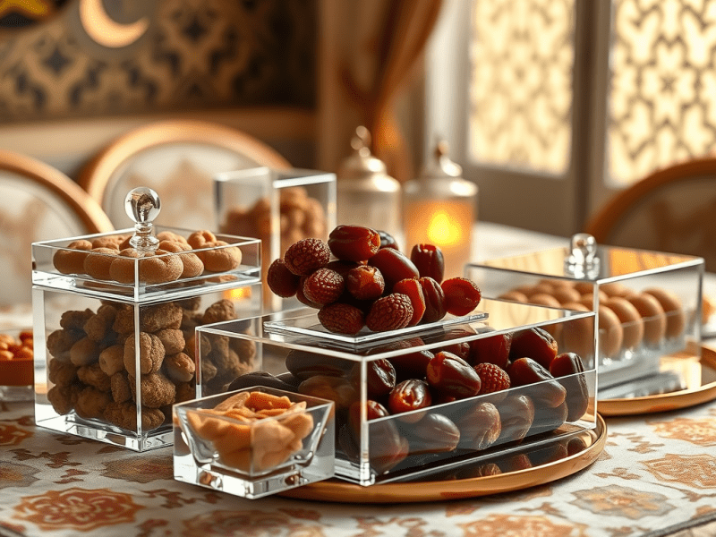 Create Stunning Iftar Tables with Acrylic&nbsp;Elegance
